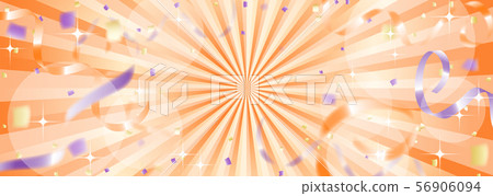 與五彩紙屑和磁帶跳舞的萬聖夜背景 56906094