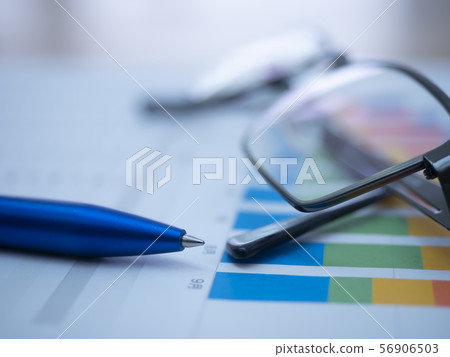 Business image · graph · glasses Business image · graph · glasses 56906503