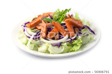 Crab Stick or Kani Japanese style Salad in sesame Crab Stick or Kani Japanese style Salad in sesame 56906791
