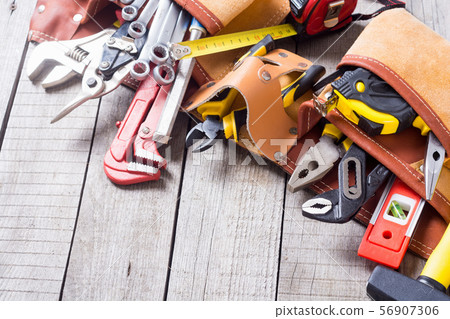 Tool belt with hand tools Tool belt with hand tools 56907306