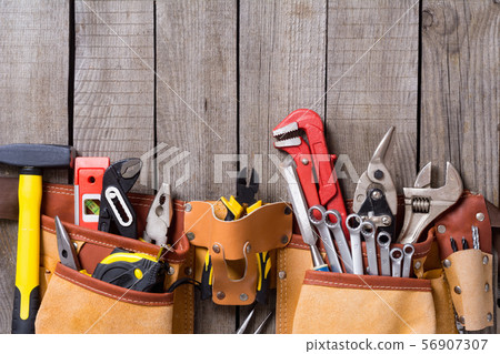 Tool belt with hand tools Tool belt with hand tools 56907307