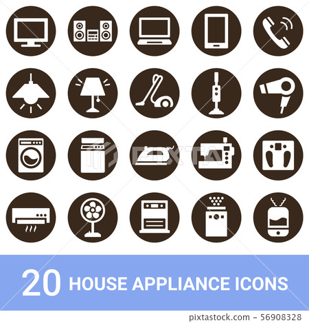 Product icon White household appliances 20 sets 56908328