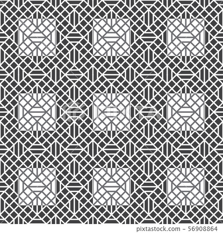 Abstract seamless geometrical pattern. 56908864