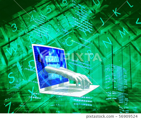 PC stock investment on the Internet - Stock Illustration [56909524] - PIXTA
