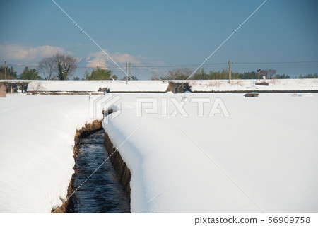 與雪國家的風景 56909758