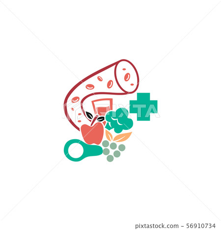 Cholesterol in artery health risk vector design 56910734