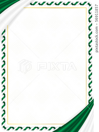 Border made with Algeria national colors Border made with Algeria national colors 56911857