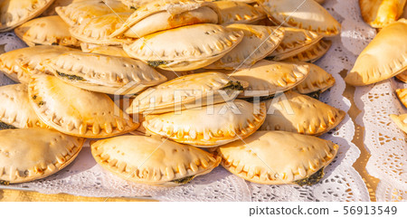 Fried empanadas typical of the Argentine 56913549