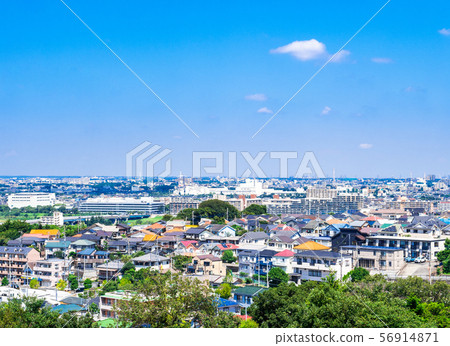 Suburban residential area Tokyo 56914871