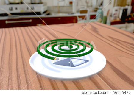 Burning mosquito coil 56915422