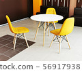 Cafeteria in the school in a Scandinavian style 56917938
