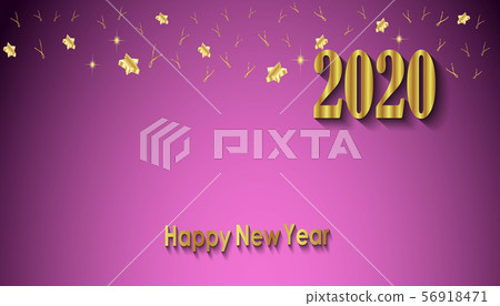 2020 Happy New Year background. 2020 Happy New Year background. 56918471