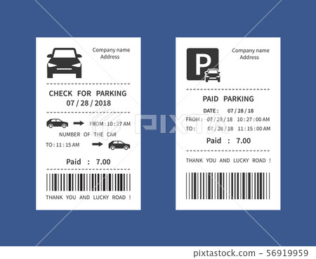 photo parking ticket