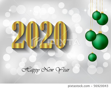 2020 Happy New Year background. 2020 Happy New Year background. 56920043