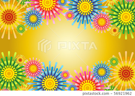 Colorful vector illustration background wallpaper, flower pattern, free material, free size, copy space, advertisement poster Colorful vector illustration background wallpaper, flower pattern, free material, free size, copy space, advertisement poster 56921962