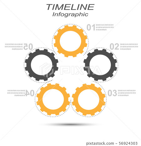 Time line Info-graphic design template. Time line Info-graphic design template. 56924303