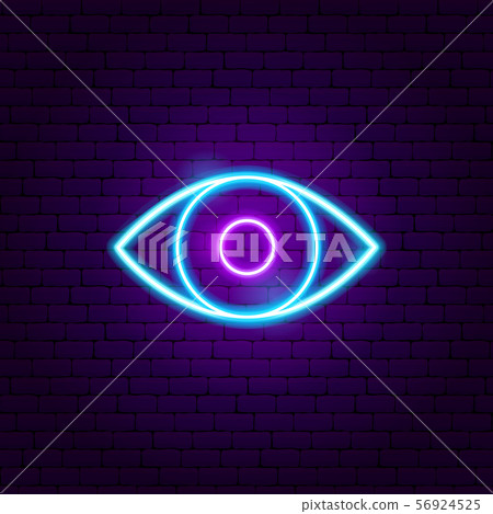 Eye Neon Sign Eye Neon Sign 56924525