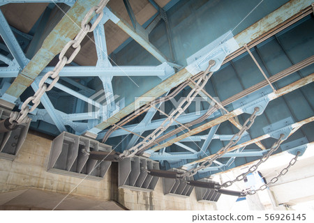 防墜落裝置能量吸收功能地震緩衝鏈橋 56926145