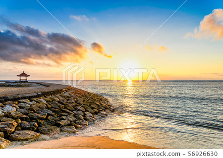 Morning of Nusa Dua in Bali Morning of Nusa Dua in Bali 56926630