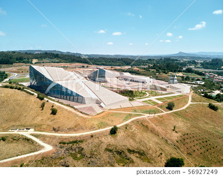 Aerial Shot of Ciudad de la Cultura in Santiago de Compostela Aerial Shot of Ciudad de la Cultura in Santiago de Compostela 56927249