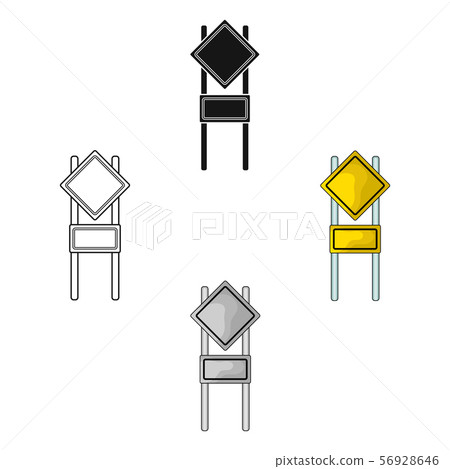 Sign single icon in cartoon,black style.Sign vector symbol stock illustration web. Sign single icon in cartoon,black style.Sign vector symbol stock illustration web. 56928646