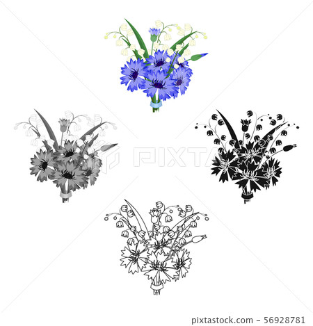 A bouquet of fresh flowers single icon in cartoon,black,black,monochrome,outline style for design A bouquet of fresh flowers single icon in cartoon,black,black,monochrome,outline style for design 56928781