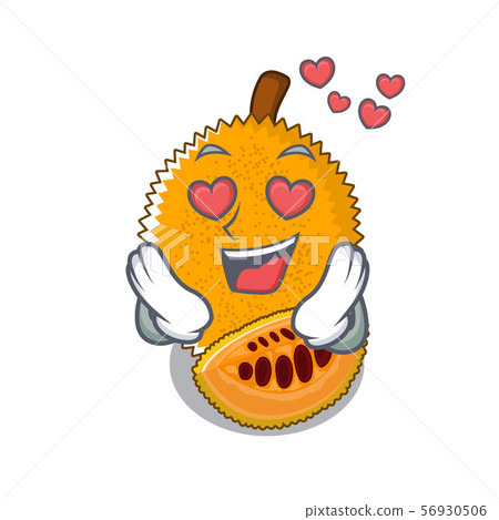 In love gac fruit isolated in the cartoon 56930506