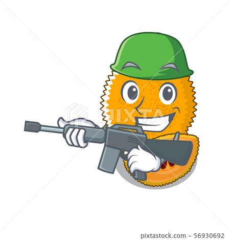 Army gac fruit in a cartoon fridge Army gac fruit in a cartoon fridge 56930692