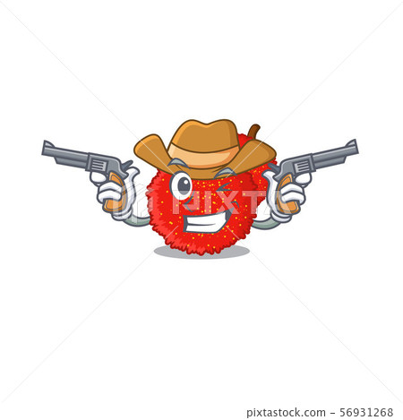 Cowboy fresh bayberry fruit in mascot basket 56931268