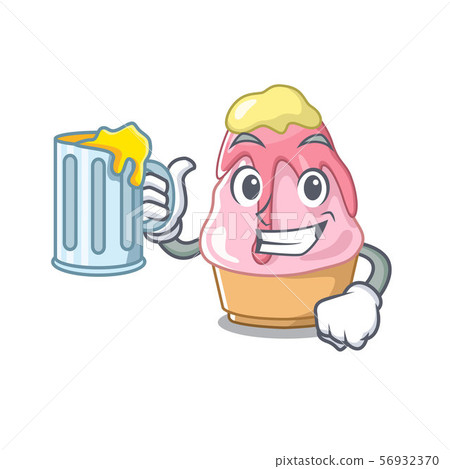 With juice kakigori with in the cartoon shape With juice kakigori with in the cartoon shape 56932370