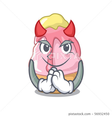 Devil kakigori with in the cartoon shape Devil kakigori with in the cartoon shape 56932450