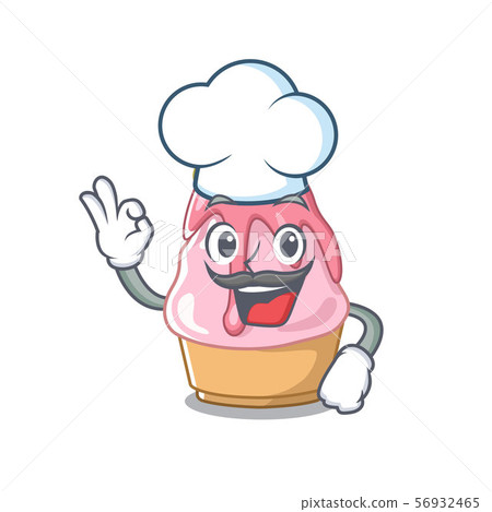 Chef kakigori bowl places in mascot tray Chef kakigori bowl places in mascot tray 56932465