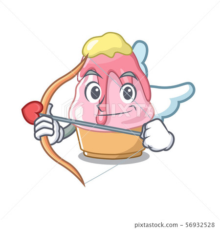 Cupid kakigori is served into character glasses Cupid kakigori is served into character glasses 56932528