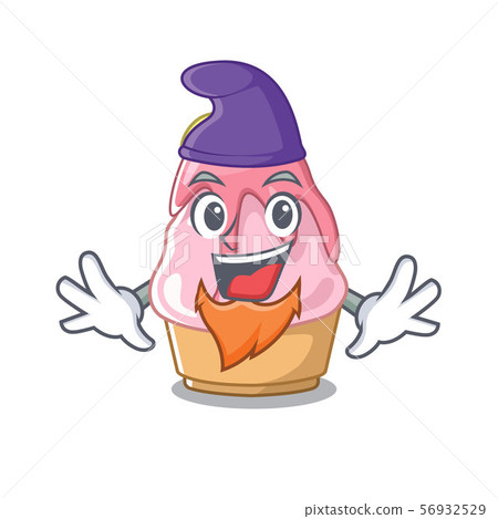 Elf kakigori is served into character glasses 56932529