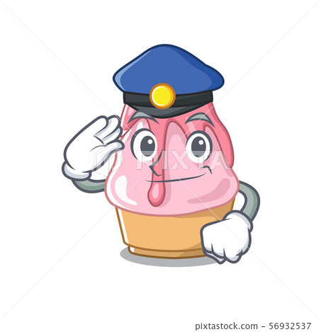 Police kakigori is served into character glasses Police kakigori is served into character glasses 56932537