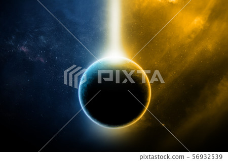 Abstract outer earth space nebula fantasy 56932539