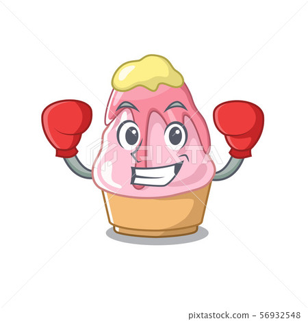 Boxing kakigori is served into character glasses Boxing kakigori is served into character glasses 56932548