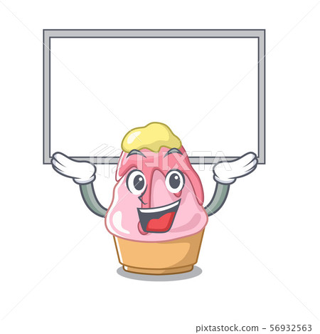 Up board kakigori is served into character glasses 56932563