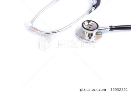 Stethoscope on white background 56932861