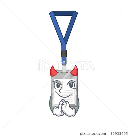 Devil name tag isolated in the cartoon Devil name tag isolated in the cartoon 56933495