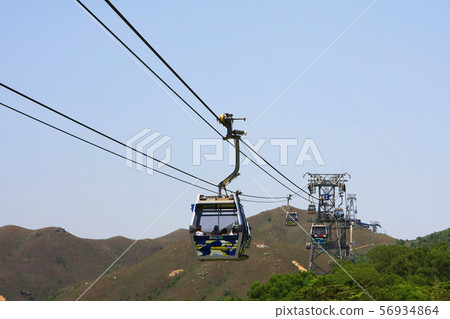 Nong Ping cable car. 2 may 2019 hk 56934864