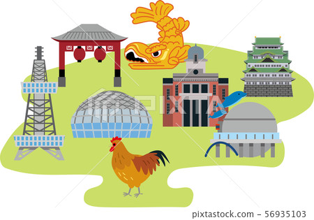 Nagoya sightseeing travel spot Nagoya sightseeing travel spot 56935103
