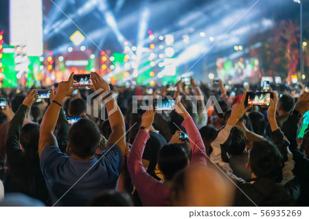 music brand showing on stage or Concert Live music brand showing on stage or Concert Live 56935269