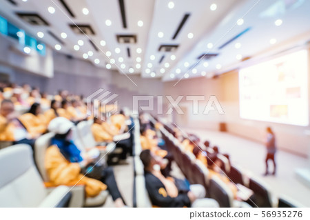 Blur of business Conference and Presentation  56935276