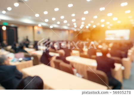 Blur of business Conference and Presentation  56935278