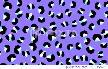Leopard print design. Animal skin pattern. 56935525