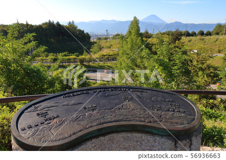 View (Yamabo) information board in Futaba SA of Yamanashi Chuo Expressway View (Yamabo) information board in Futaba SA of Yamanashi Chuo Expressway 56936663