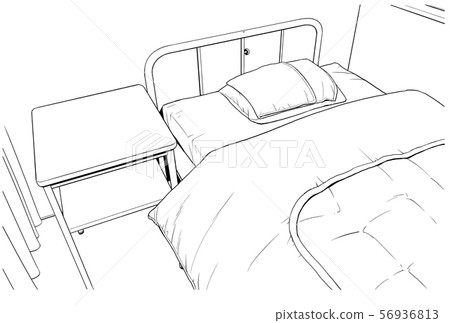 Cartoon Pen Drawing Illustration School Health Stock