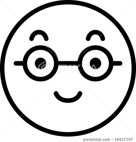 面對象表情面部情感表示簡單的例證 面對象表情面部情感表示簡單的例證 56937197