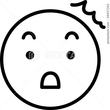 面對象表情面部情感表示簡單的例證 56937202